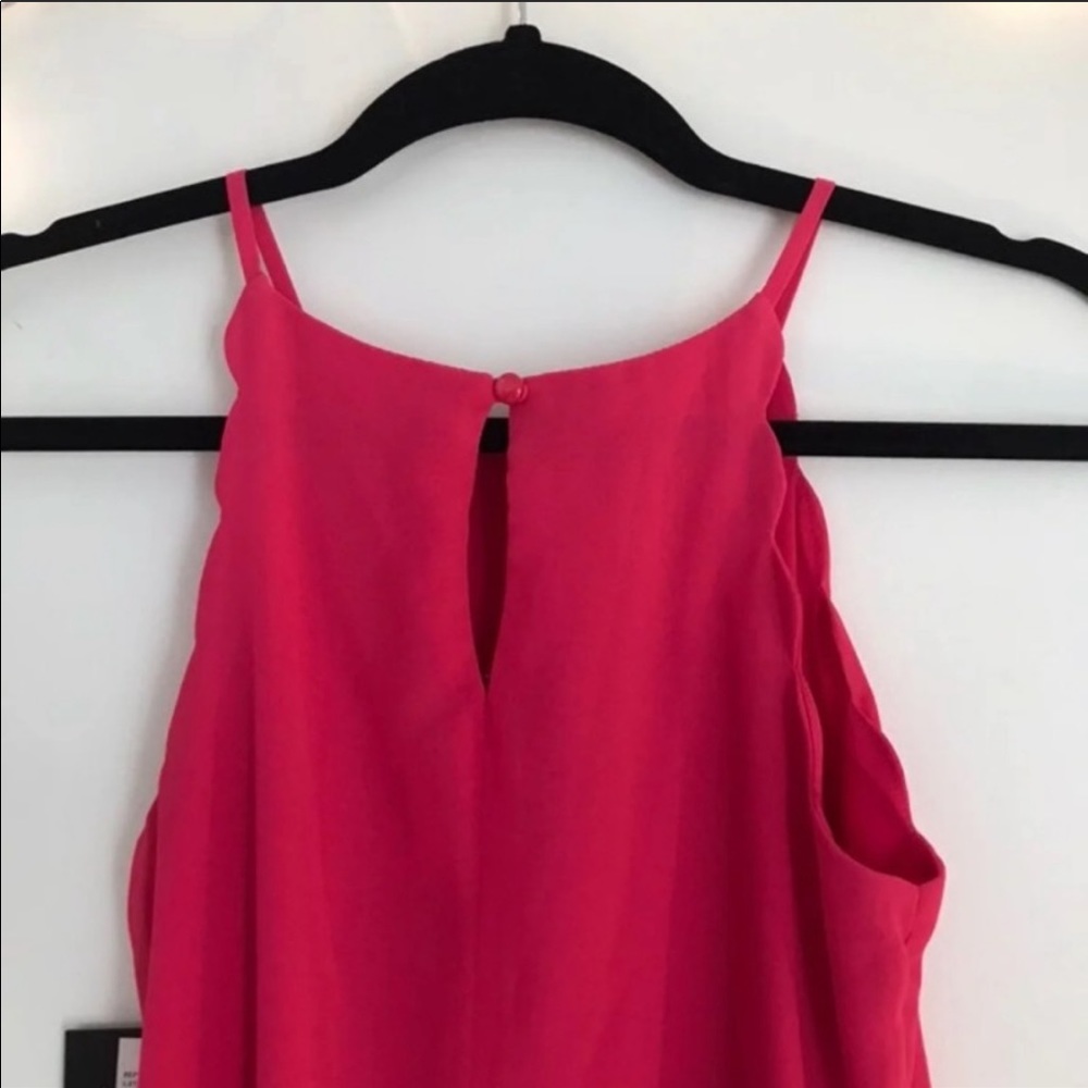 NWT ($60) Slip Dress w Scalloped Neckline - Picture 3 of 7